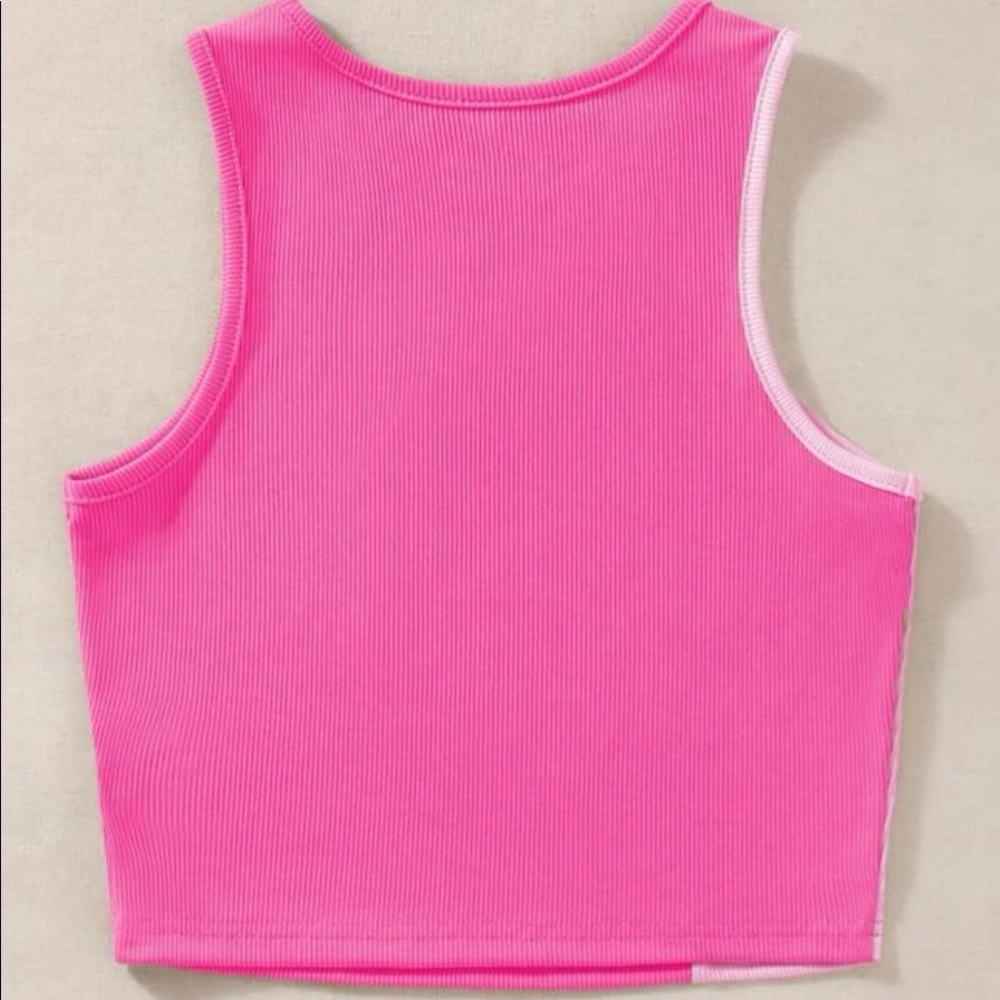 Pink patterned top - Picture 2 of 2
